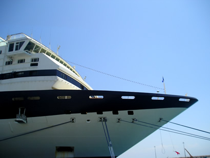 The nose of the Galaxy, summer '06 in Rhodos